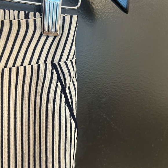 Lucy Paris Striped Wide-Leg Pants M EUC- Blue and White - Picture 4 of 14